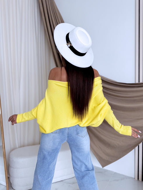 ELYNDI sweater "SYMMETRY 37709" - YELLOW